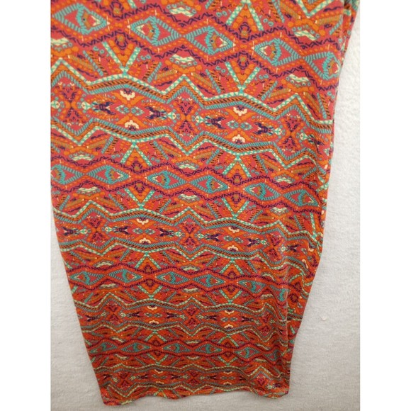 Lularoe Dress Women's SZ S Stretch Casual Bodycon Aztec/Southwestern Pattern EUC - Picture 4 of 16